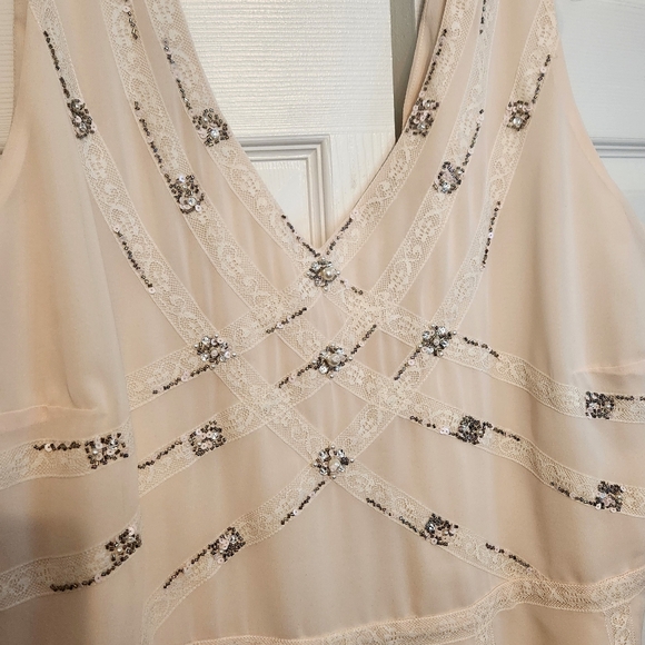 ModCloth Geode Rosewater Compelling Chemistry A-Line Dress 3X 24/26 EUC - Picture 6 of 15